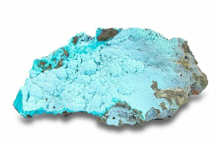 Bright Blue Botryoidal Chrysocolla - Planet Mine, Arizona #283867